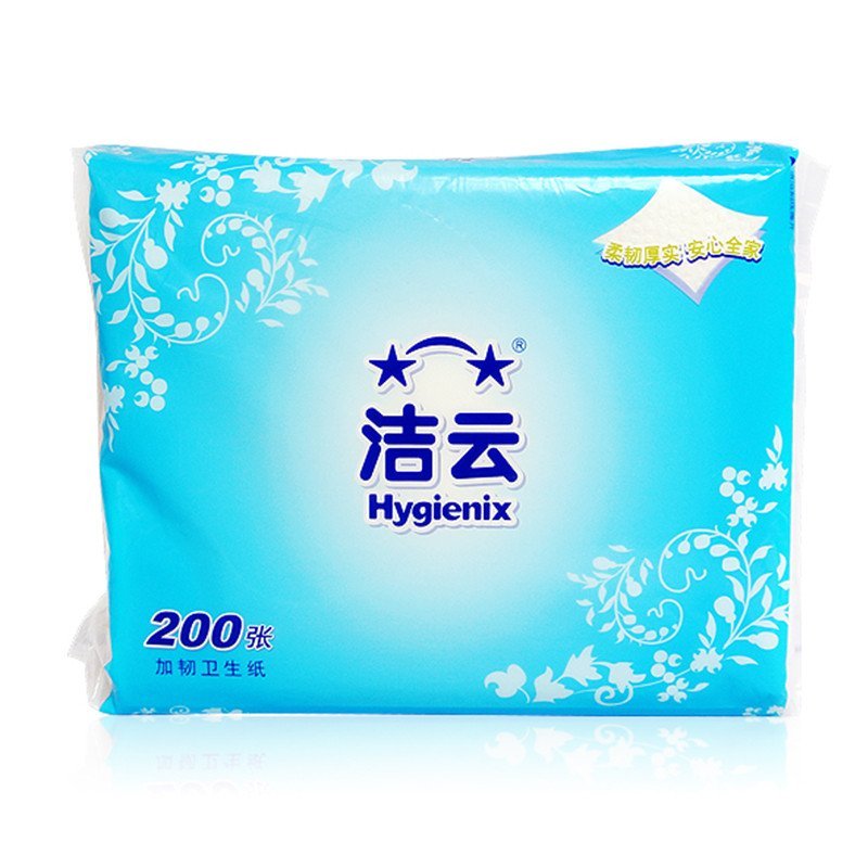 洁云10240202加韧卫生纸200张*36新 . 1*36